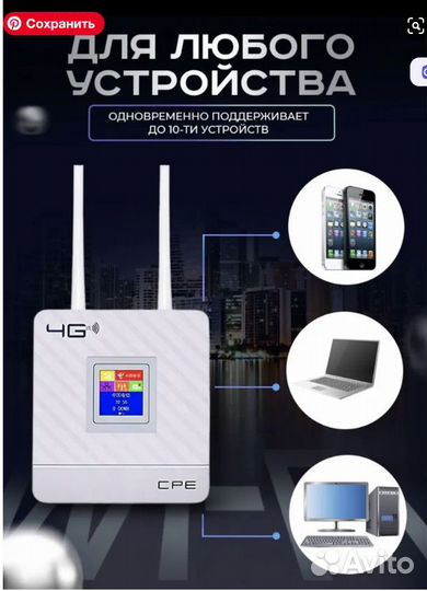 Wi-Fi роутер, роутер от симкарты 4G