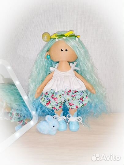 Интерьерная кукла ручной работы