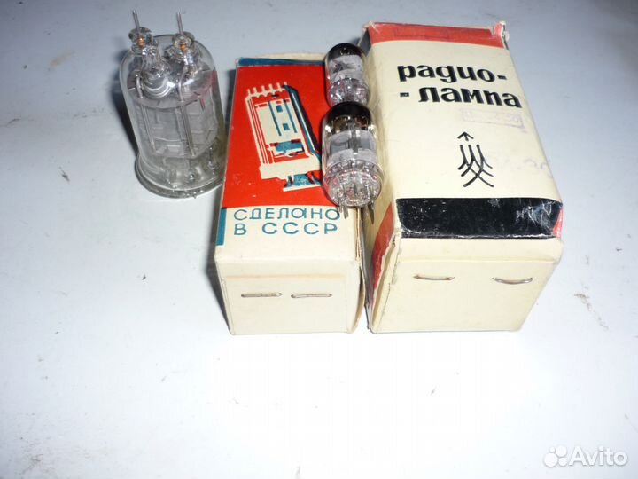 Электронные лампы генераторные и пальчиковые