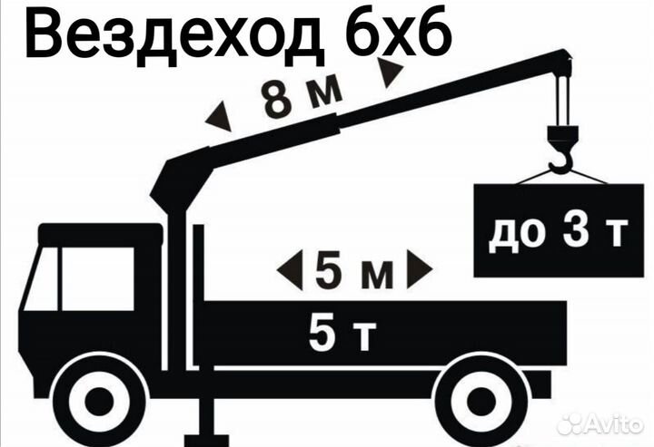 Кран манипулятор, автовышка,вездеход