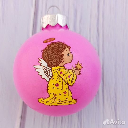 Шары на ёлку с ручной росписью