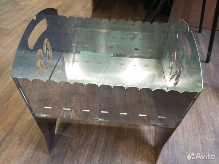 Мангал из нержавейки разборный