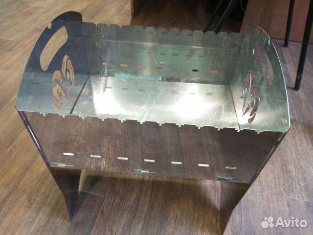 Мангал из нержавейки разборный