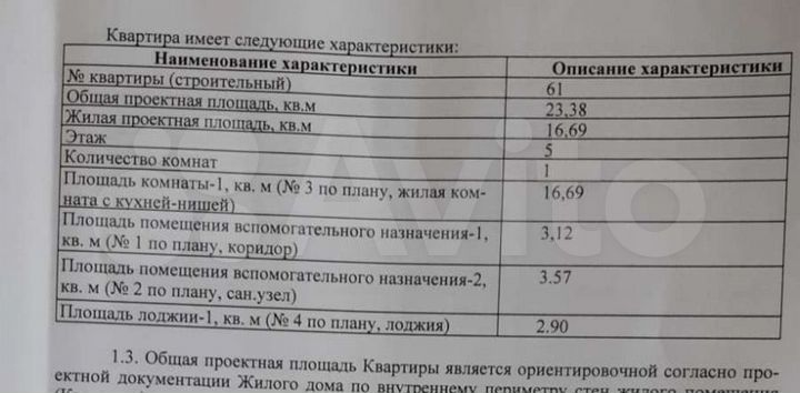 Квартира-студия, 26,3 м², 6/19 эт.