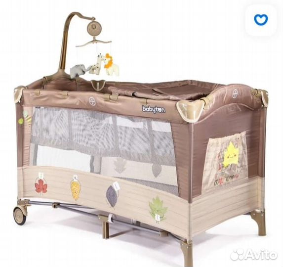 Манеж-кровать Babyton Dreamy Brown