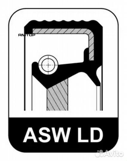 Elring 693201 Сальник коленчатого вала