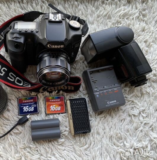 Фотоаппарат Canon EOS 50D + целый комплект