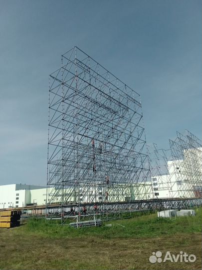 Монтаж Строительных лесов(Клиновые,хомутовые)
