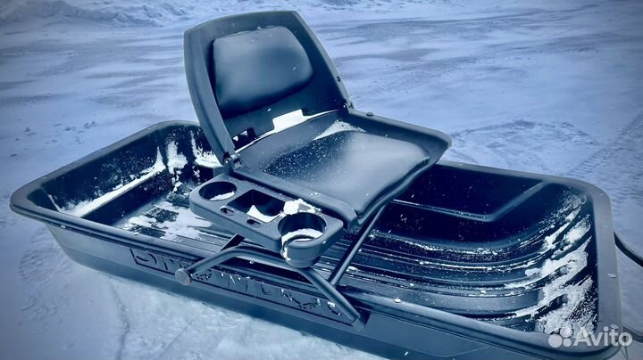 Кресло поворотное 360 для саней.Baltmotors