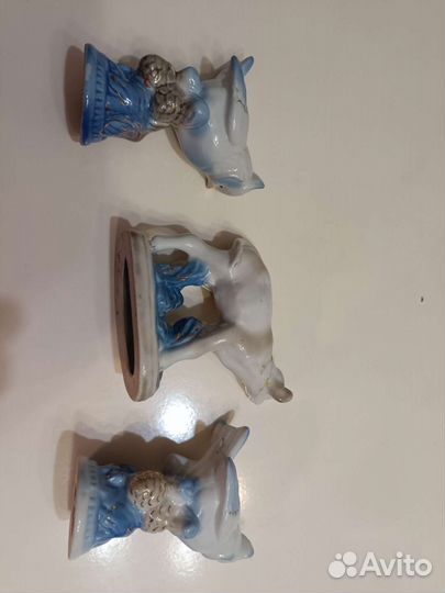 Фарфоровые статуэтки СССР гжель турыгинский завод