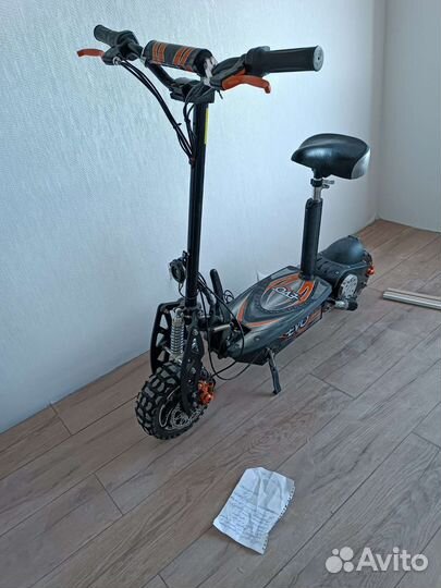 Электросамокат для взрослых с сиденьем
