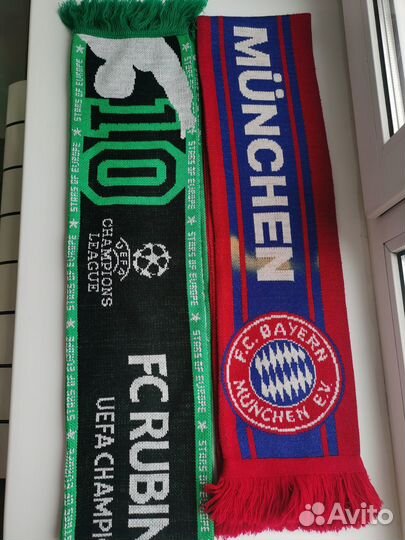 Шарфы футбольных клубов