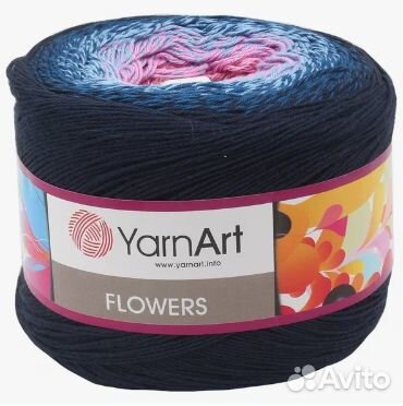 Пряжа YarnArt Flowers