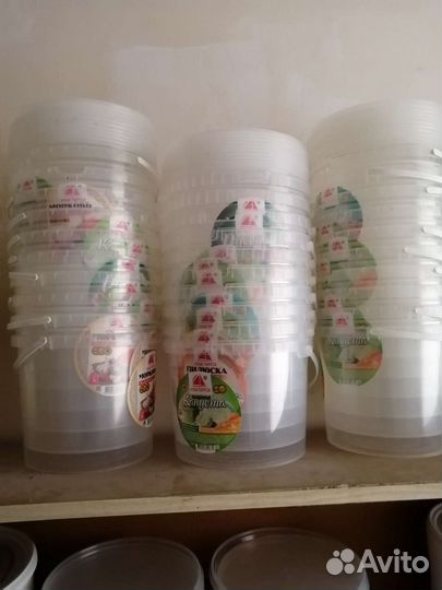 Ведра пластиковые