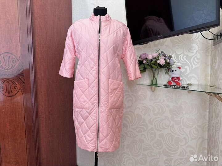 Новое демисезонное пальто 46 48