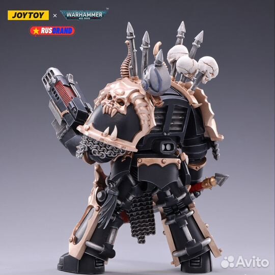 Joytoy Warhammer 40k Black Legion Brother Gnarl