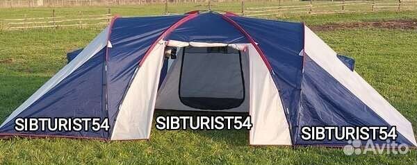 Палатка 6-ти местная 3-х комнатная #LY-1699-3