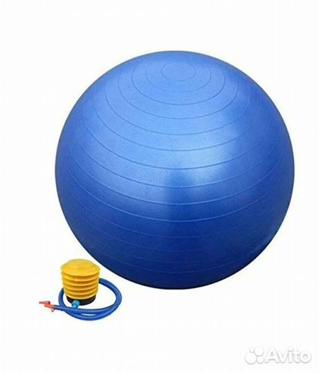 Мяч гимнастический фитбол с насосом 65 cм