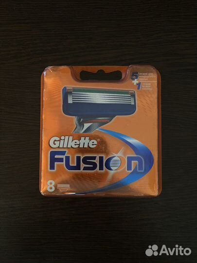 Оригинал бритвенные лезвия Gillette fusion 5 8 шт