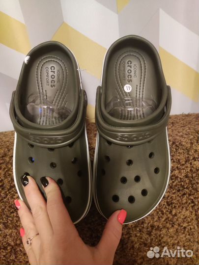 Crocs сабо мужские