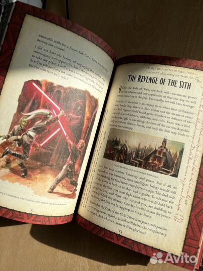 Книга Star Wars book of Sith, звёздные войны