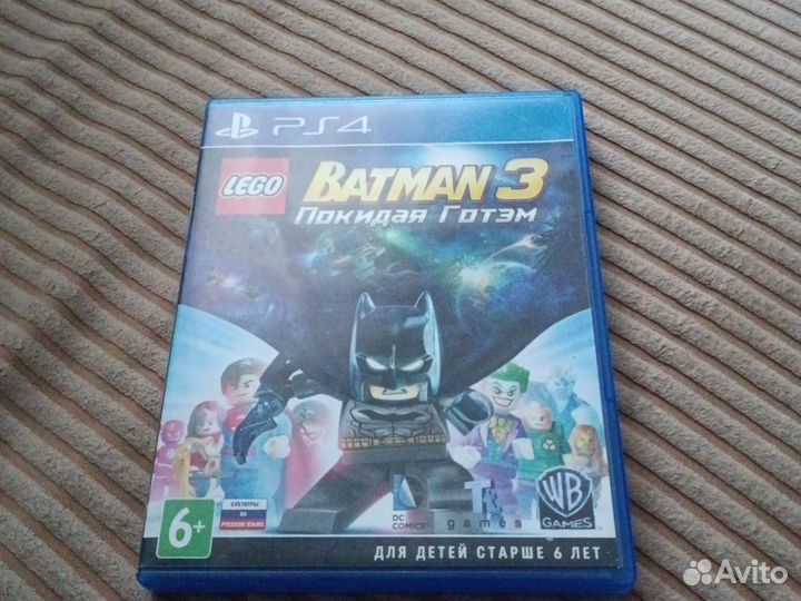 Игры для приставок ps4 Batman 3 покидая Готэм