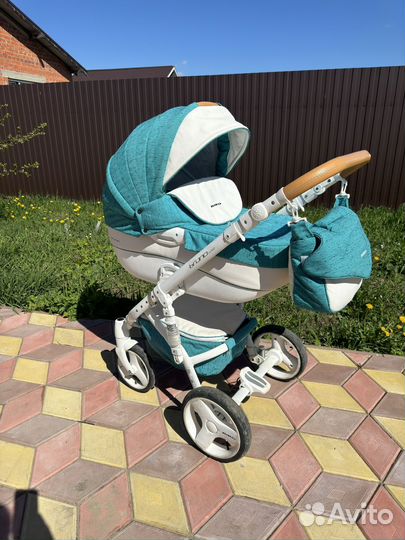 Коляска Riko bruno luxe 3 в 1