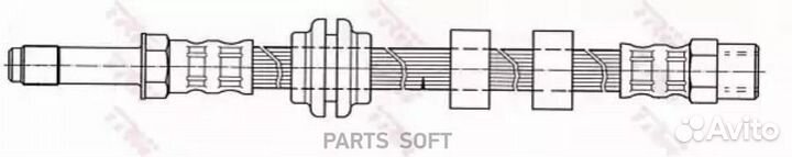 Шланг тормозной перед