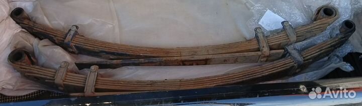 Рессоры риф, Mitsubishi L200 2005-2015 +300, 2шт