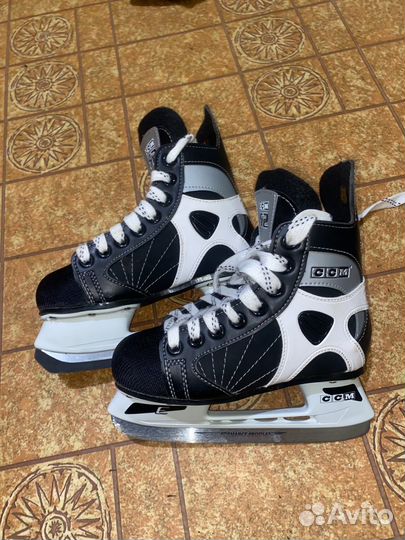 Коньки хоккейные детские bauer 31 размер