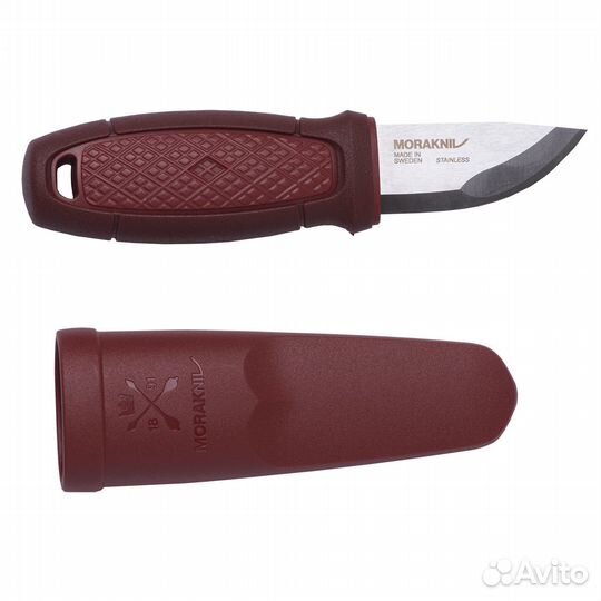 Нож Morakniv Eldris, нержавеющая сталь, цвет крас