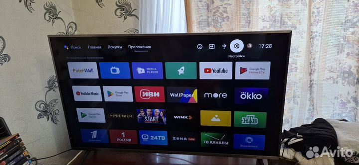 Модель: Mi tv 4s 43M5-5ARU