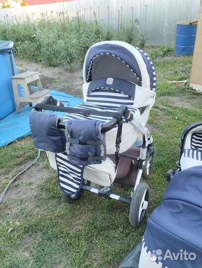 Продам коляску 3 в 1 Dada Paradiso Group Stars