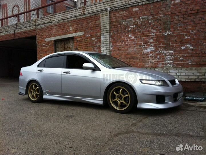 Пороги Honda Accord 7 (абс пластик)