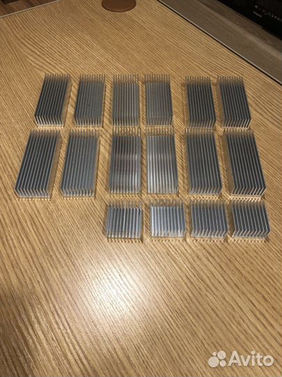 Радиаторы для электроники алюминиевые