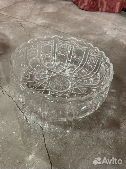 Хрустальная салатница