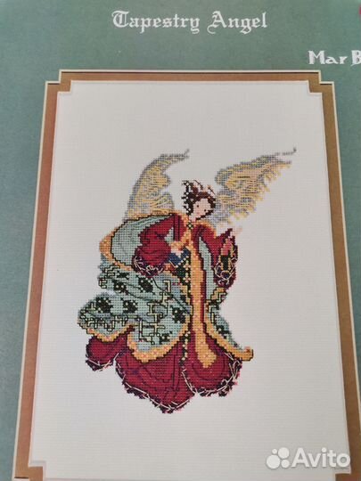 Буклеты для вышивки крестом Ангелы Marbek