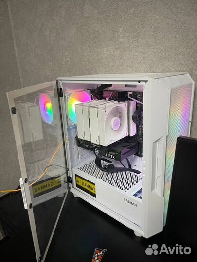 Игровой компьютер rtx 3060ti,ryzen 5 7500f