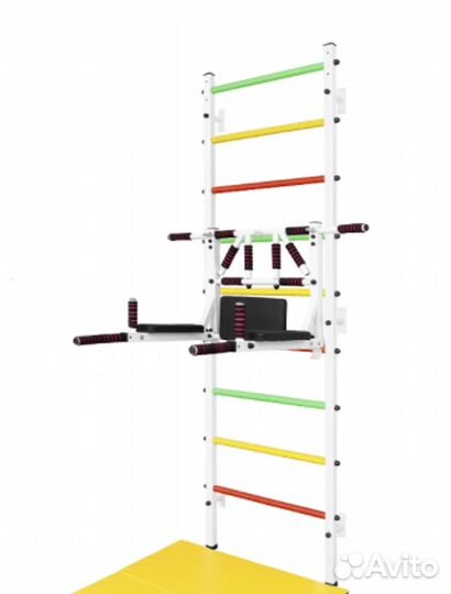 Шведская стенка до 250 кг Турник Брусья Пресс 3в1