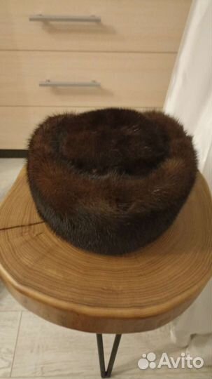 Женская шапка норковая