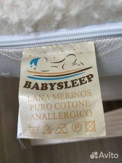 Детский матрас Babysleep Bioform Cotton 140*70