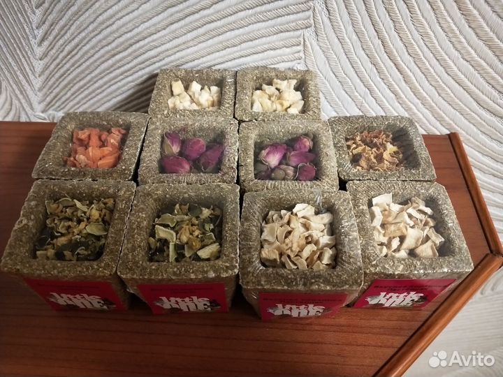 Съедобная корзинка для грызунов little one