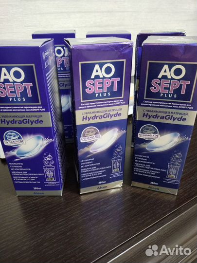 AO Sept HG пероксидный раствор для жестких линз