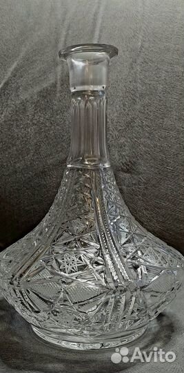 Графин декантер Морской гхз СССР винтаж