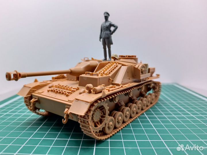 Сборная модель танка, stug 4, zvezda 1/35