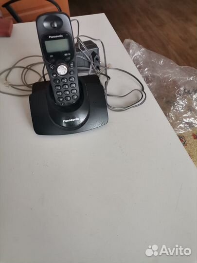 Стационарный телефон panasonic с автоответчиком