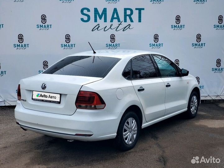 Volkswagen Polo 1.6 МТ, 2016, 127 900 км