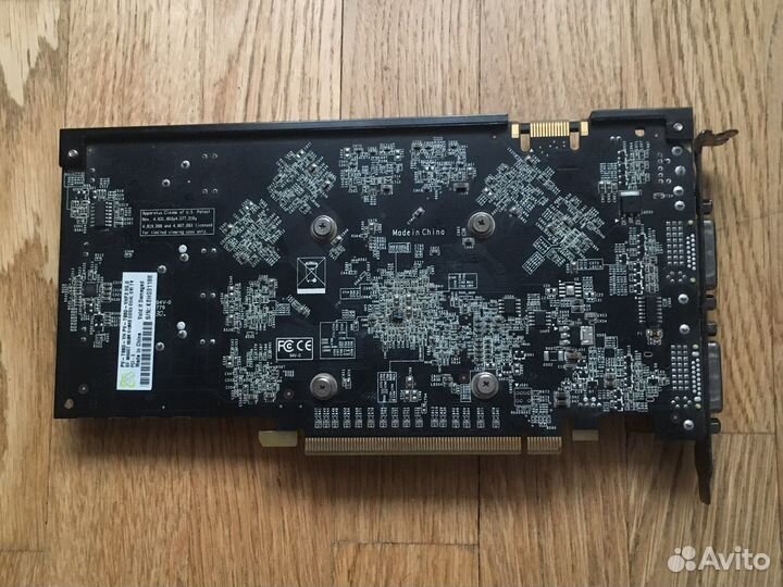 Видеокарта xfx 9800gt