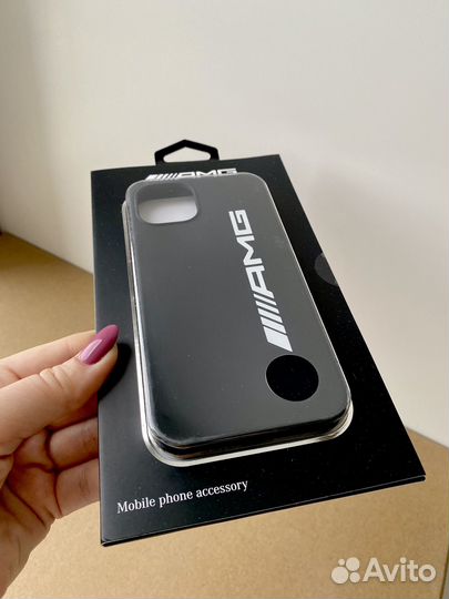 Оригинальный чехол Mersedes на iPhone 13