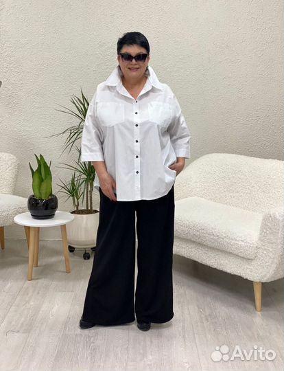 Летние брючки палаццо,62,64,66